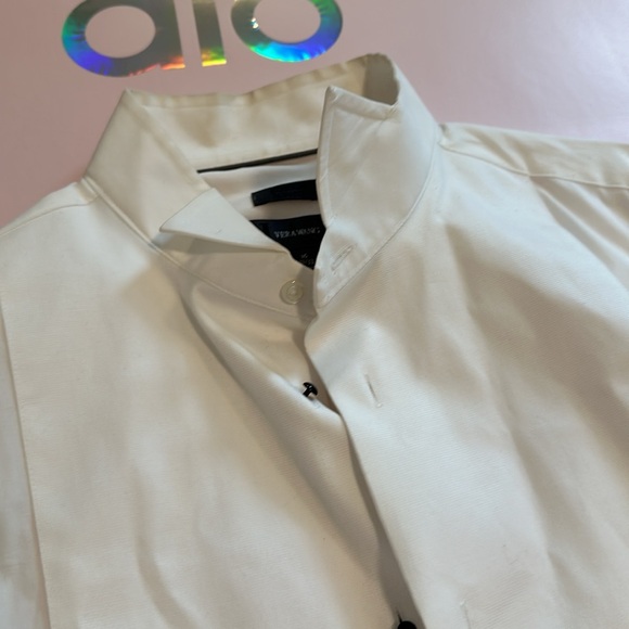 Vera wang tuxedo shirt, size 16 (32/33) - Picture 2 of 3